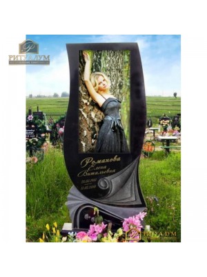 Памятник с фотокерамикой №1 — ritualum.ru Памятник с фотокерамикой №1 — ritualum.ru